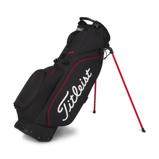 Titleist Players S4 stand bag, negro/rojo/blanco