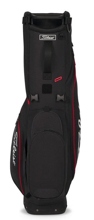Titleist Players S4 stand bag, negro/rojo/blanco