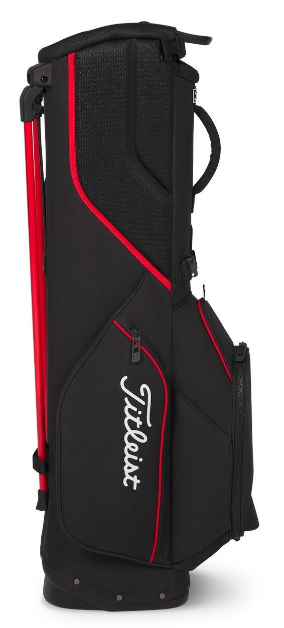 Titleist Players S4 stand bag, negro/rojo/blanco