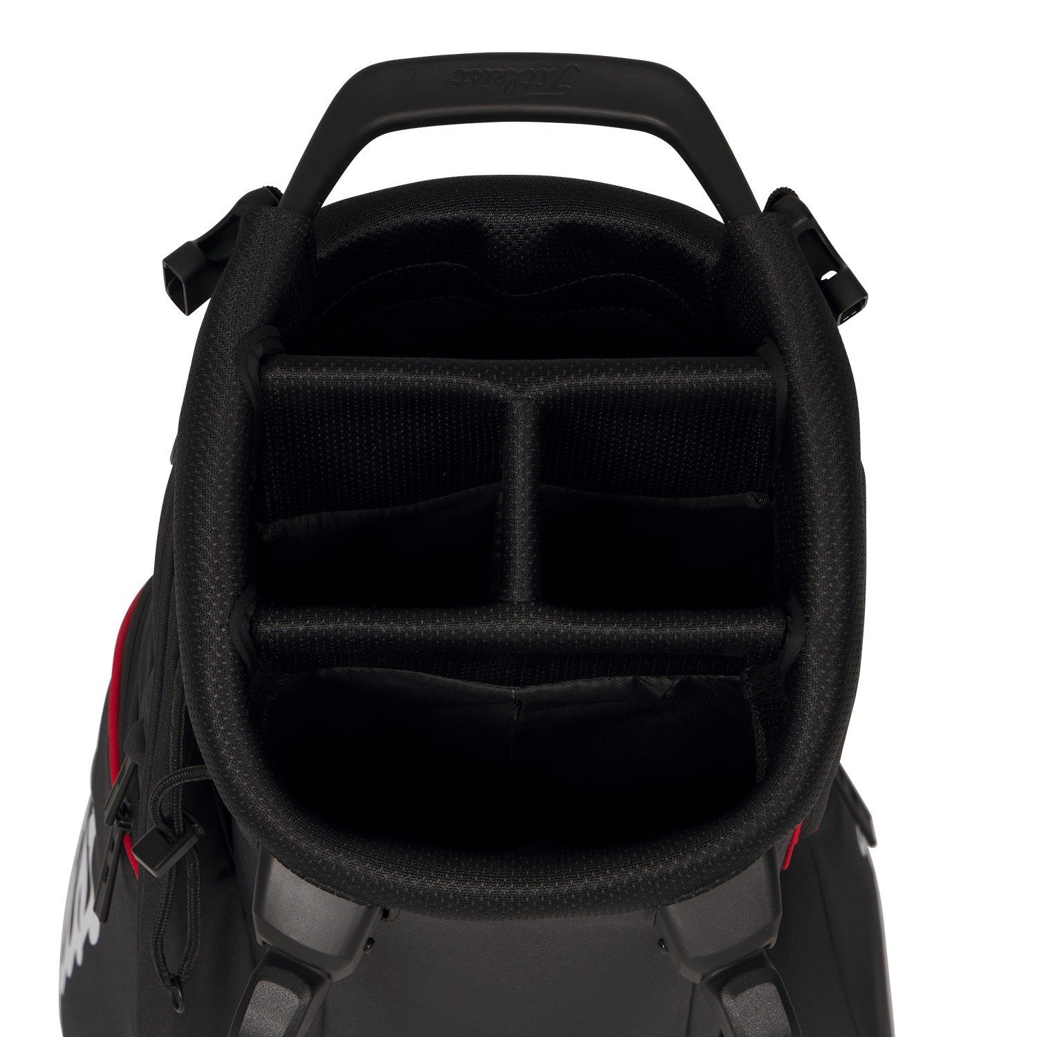 Titleist Players S4 stand bag, negro/rojo/blanco