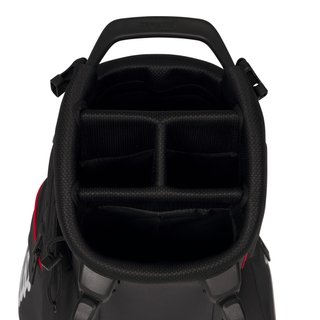 Titleist Players S4 stand bag, negro/rojo/blanco