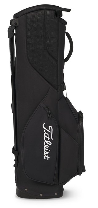 Titleist Players S4 stand bag, negro/negro/blanco