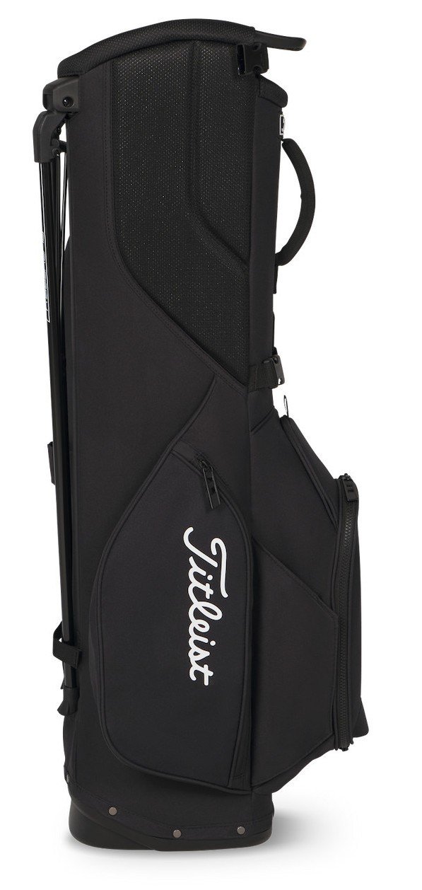 Titleist Players S4 stand bag, negro/negro/blanco