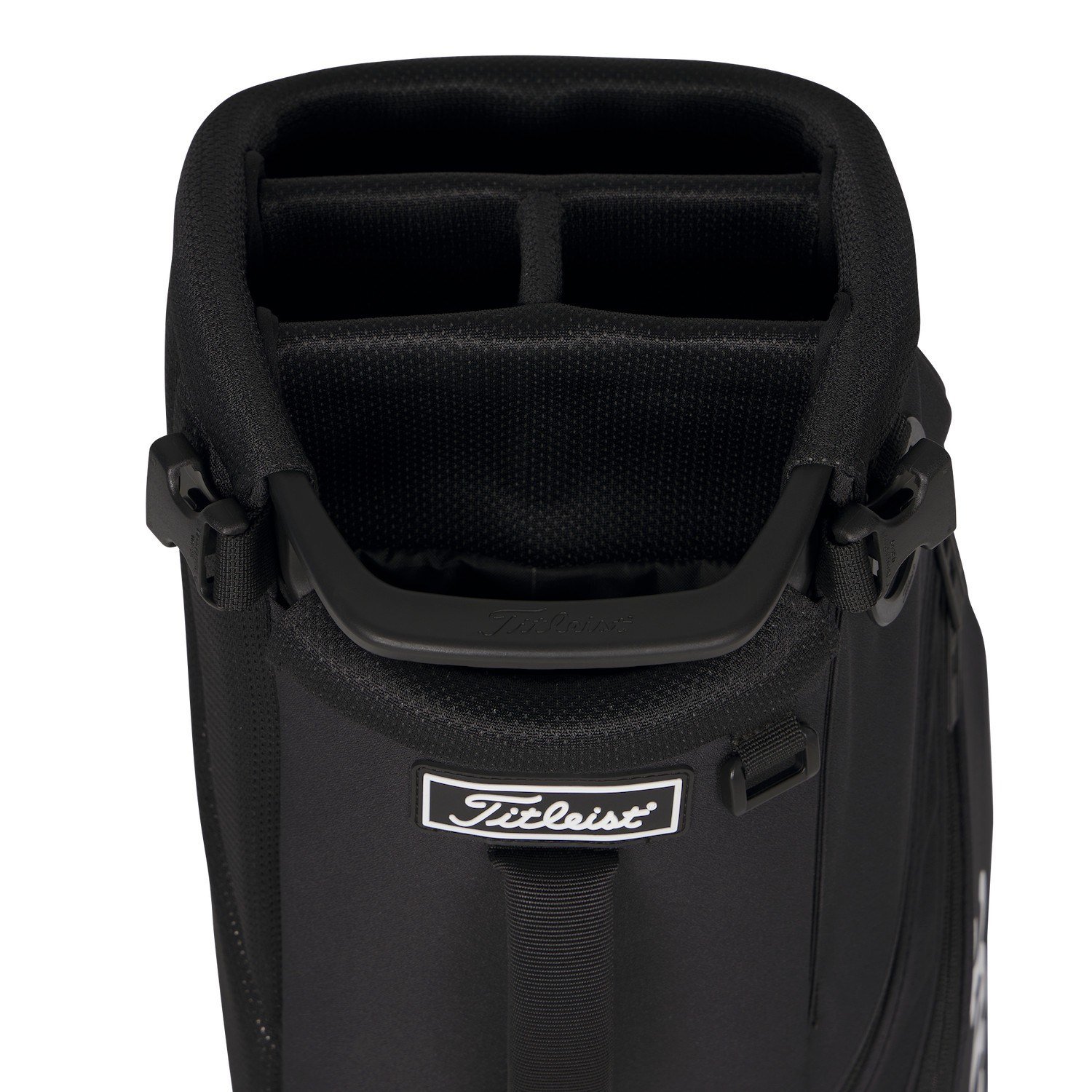Titleist Players S4 stand bag, negro/negro/blanco