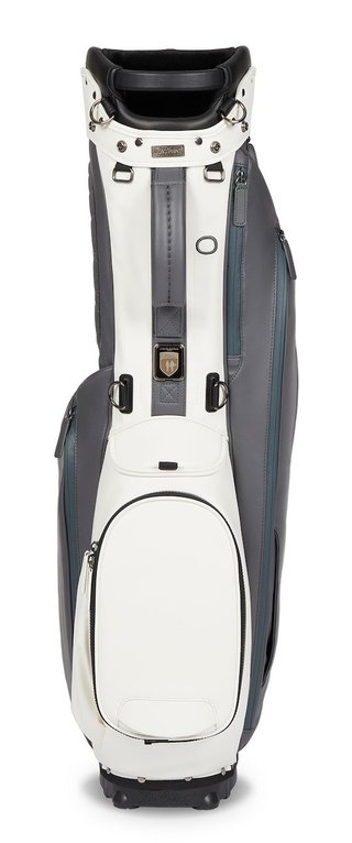 Titleist Linkslegend Members stand bag, blanco/carbón