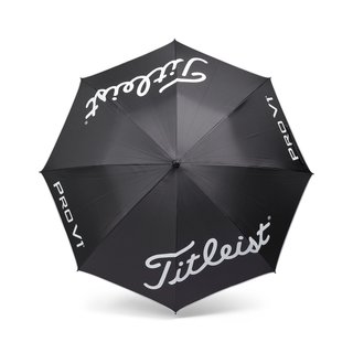 Titleist Tour Lightweight UV paraguas, negro/blanco