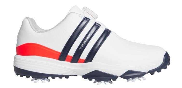 Adidas Tour360 24 Boa zapatillas de golf junior, blancas