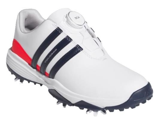 Adidas Tour360 24 Boa zapatillas de golf junior, blancas