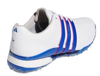 Adidas Tour360 24 zapatos de golf para hombre, blanco/azul