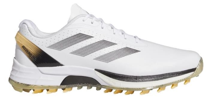 Adidas Adizero ZG Spikeless zapatos de golf para hombre, blanco/gris