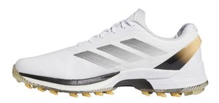 Adidas Adizero ZG Spikeless zapatos de golf para hombre, blanco/gris
