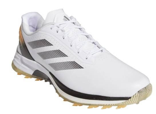Adidas Adizero ZG Spikeless zapatos de golf para hombre, blanco/gris