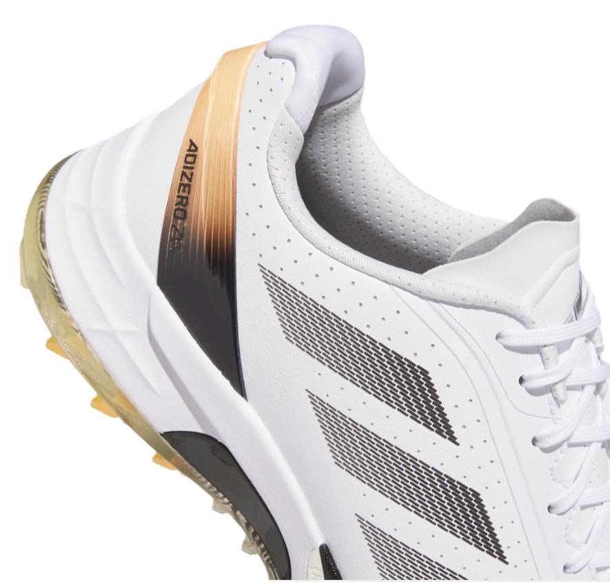 Adidas Adizero ZG Spikeless zapatos de golf para hombre, blanco/gris