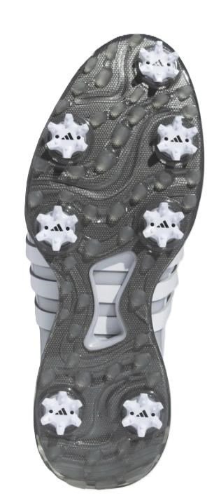 Adidas Tour360 24 Wide zapatos de golf para hombre, blanco/plata