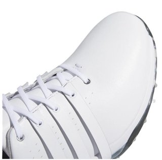 Adidas Tour360 24 Wide zapatos de golf para hombre, blanco/plata