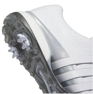 Adidas Tour360 24 Wide zapatos de golf para hombre, blanco/plata