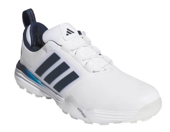 Adidas Adipower 26 Spikeless zapatos de golf para hombre, blanco/azul