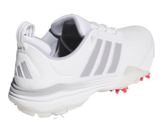 Adidas Adipower 26 zapatos de golf para hombre, blanco/plata