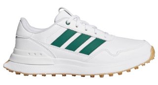Adidas S2G 26 Spikeless zapatos de golf júnior, blancos