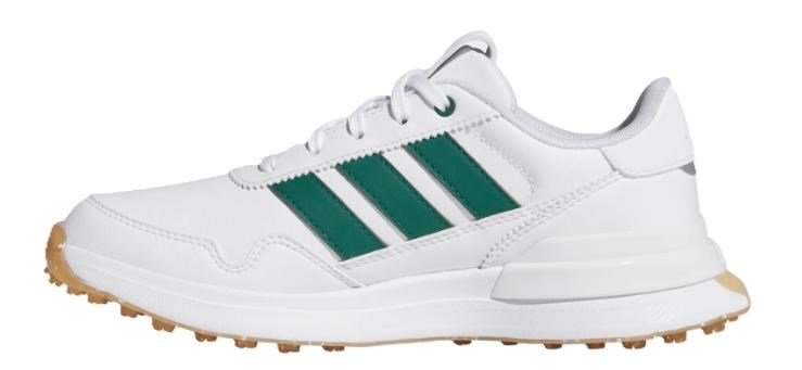 Adidas S2G 26 Spikeless zapatos de golf júnior, blancos