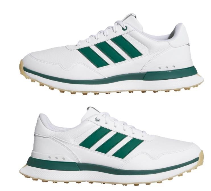 Adidas S2G 26 Leather Spikeless zapatillas de golf para hombre, blancas