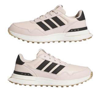 Adidas S2G 26 Leather Spikeless zapatos de golf de mujer, rosa