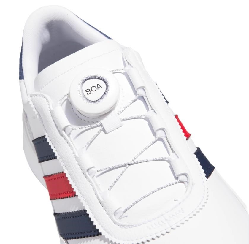 Adidas S2G 26 Boa zapatos de golf para hombre, blanco/azul