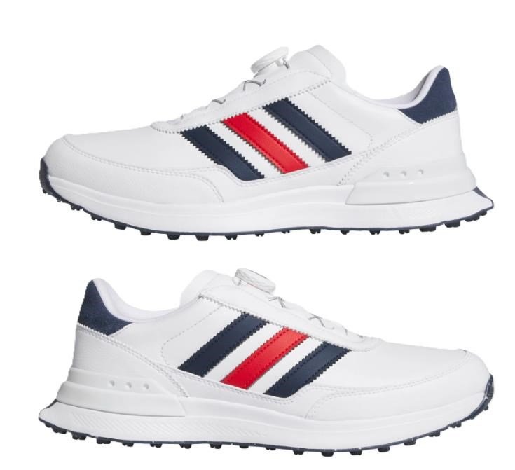 Adidas S2G 26 Boa zapatos de golf para hombre, blanco/azul