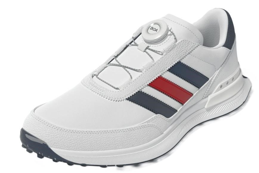 Adidas S2G 26 Boa zapatos de golf para hombre, blanco/azul