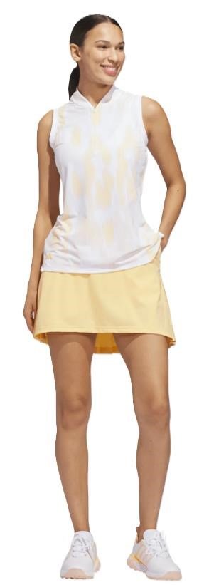 Adidas Ultimate365 Tour Printed Sleeveless polo de mujer, seicta