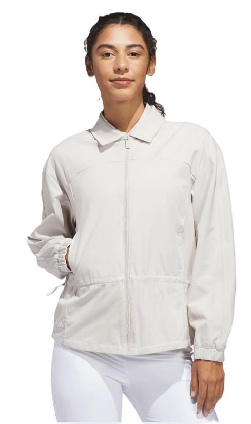 Adidas Ultimate365+ Peplum Grid chaqueta de mujer, wonalu