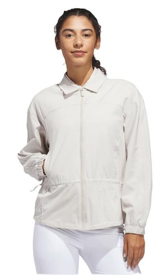 Adidas Ultimate365+ Peplum Grid chaqueta de mujer, wonalu