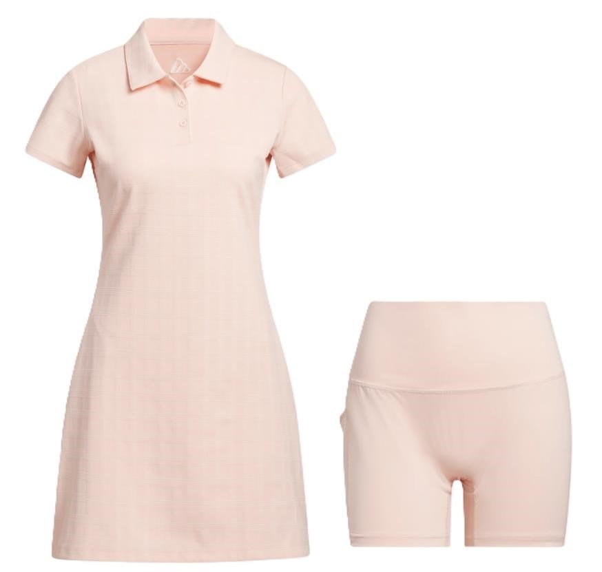 Adidas Ultimate+ vestido de golf para mujer, blush pink
