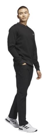 Adidas Ultimate365 ClimaWarm CrewNeck sudadera de hombre, negra