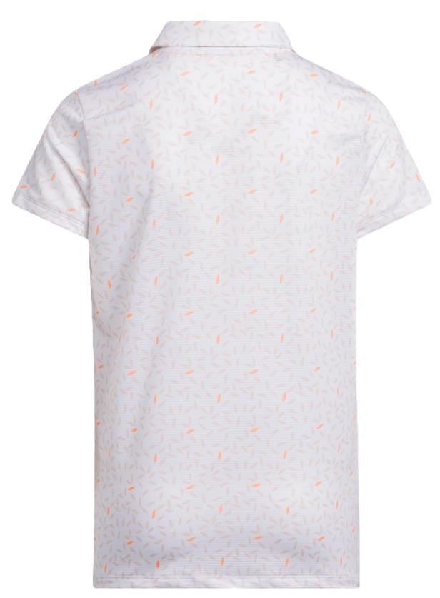 Adidas Print junior polo infantil, blanco