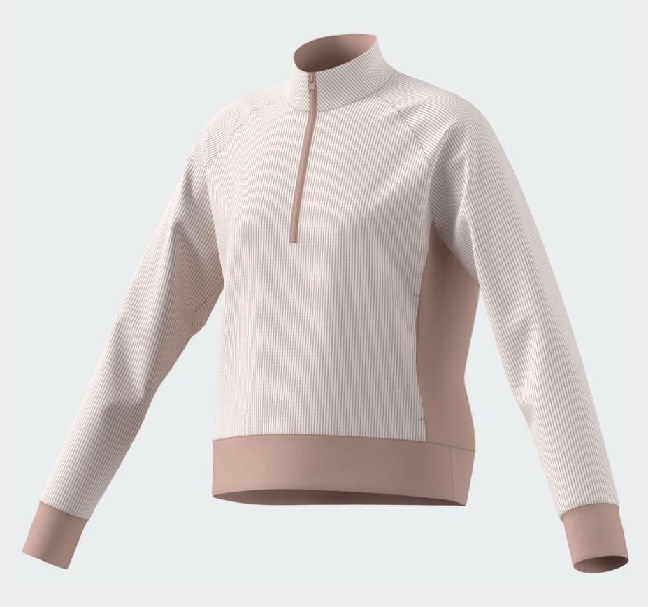 Adidas Textured Layer junior sudadera, blush pink