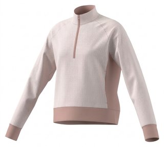 Adidas Textured Layer junior sudadera, blush pink
