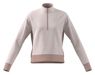 Adidas Textured Layer junior sudadera, blush pink