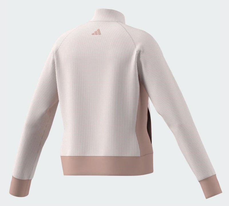 Adidas Textured Layer junior sudadera, blush pink