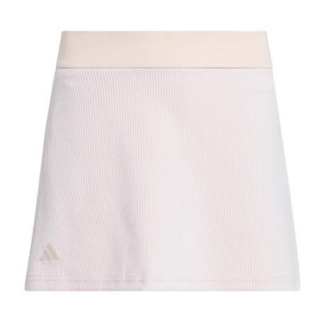 Adidas Textured junior falda pantalón de golf, rosa