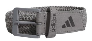 Adidas Braid Stretch cinturón para hombre, gris