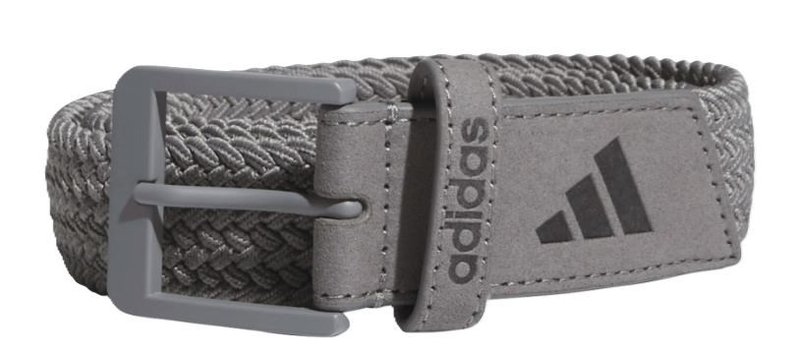 Adidas Braid Stretch cinturón para hombre, gris