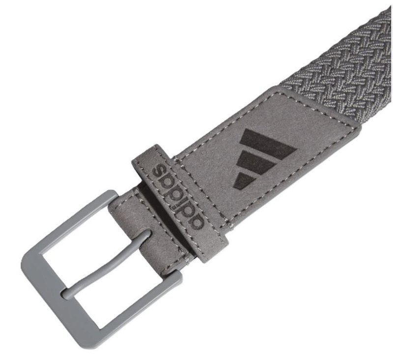 Adidas Braid Stretch cinturón para hombre, gris