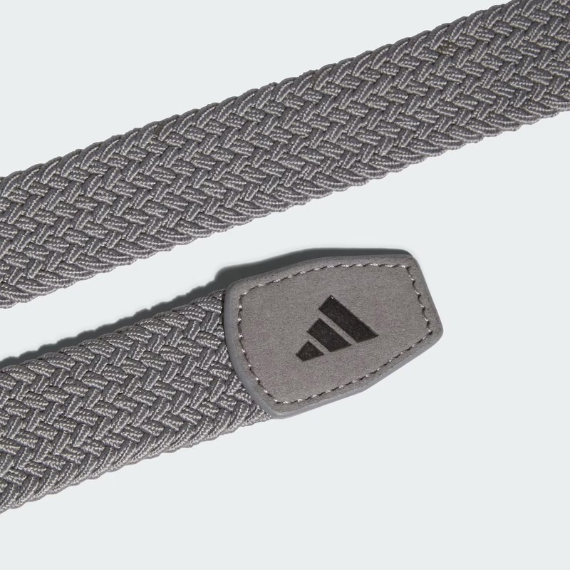 Adidas Braid Stretch cinturón para hombre, gris
