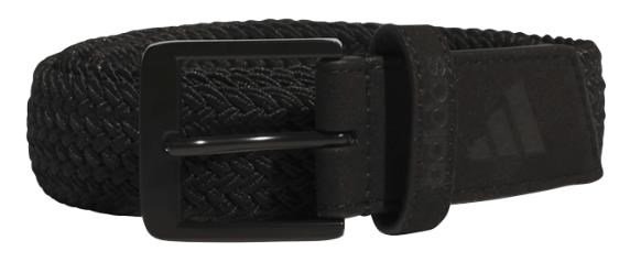 Adidas Braid Stretch cinturón de hombre, negro