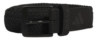 Adidas Braid Stretch cinturón de hombre, negro