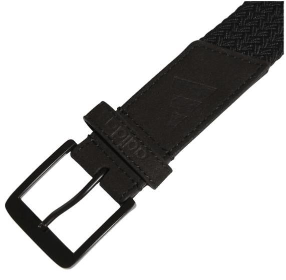 Adidas Braid Stretch cinturón de hombre, negro