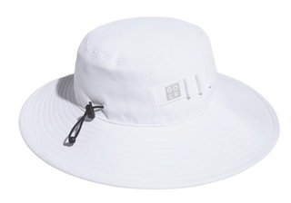 Adidas Wide Brim Crst unisex sombrero, blanco