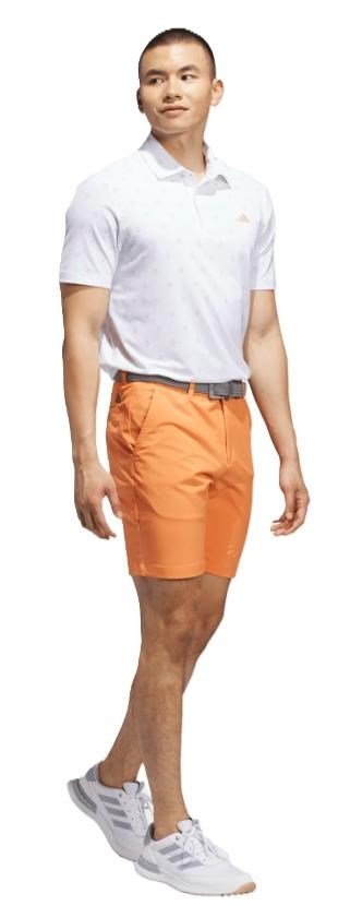 Adidas Ultimate365 Essence Print polo de hombre, blanco