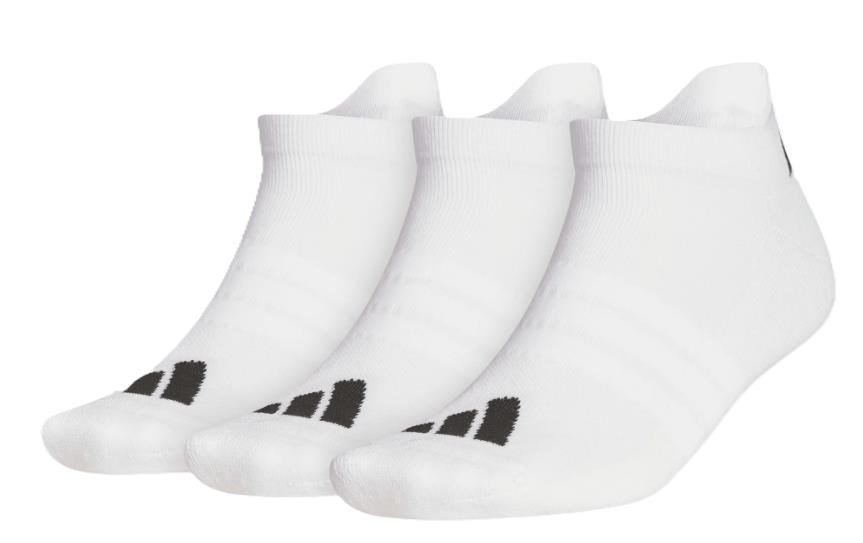 Adidas calcetines unisex tobilleros (3 pares), blancos